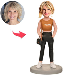 Rich Fashion Mom Custom Bobbleheads