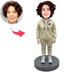 Woman in Nike Suit Custom Bobbleheads