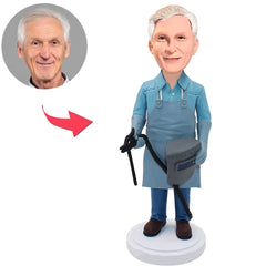 Male Welder Custom Bobbleheads