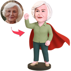 Woman in Red Cloak Custom Bobbleheads