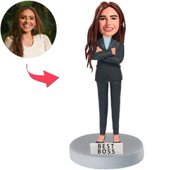 Custom Female Boss Bobbleheads