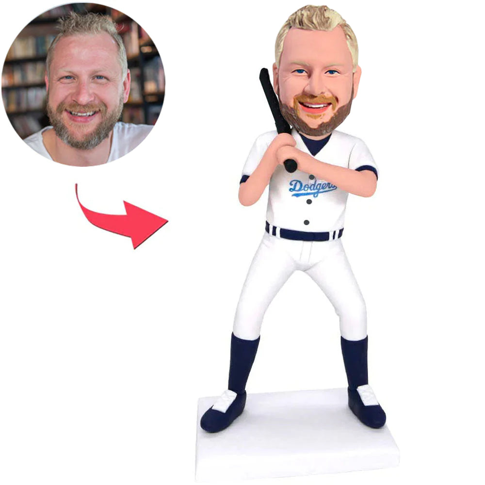 Dodgers Baseball Player Custom Bobbleheads