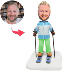 Ski Man Custom Bobbleheads