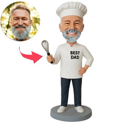 Best Dad Chef Custom Bobbleheads