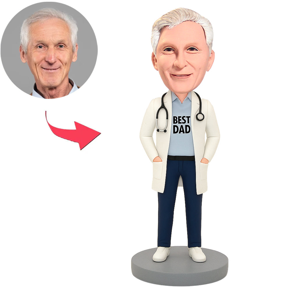 Best Doctor Dad Custom Bobbleheads