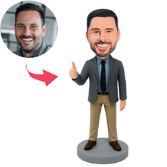 Boss Thumbs Up Custom Bobbleheads