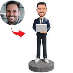 Male Internet JAVA Engineer Custom Bobbleheads