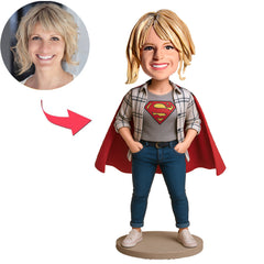 Super Casual Woman Custom Bobbleheads