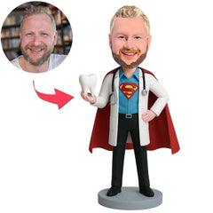 Super Dentist Man Custom Bobbleheads