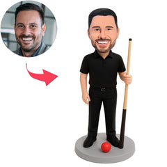 Snooker Enthusiasts Custom Bobbleheads