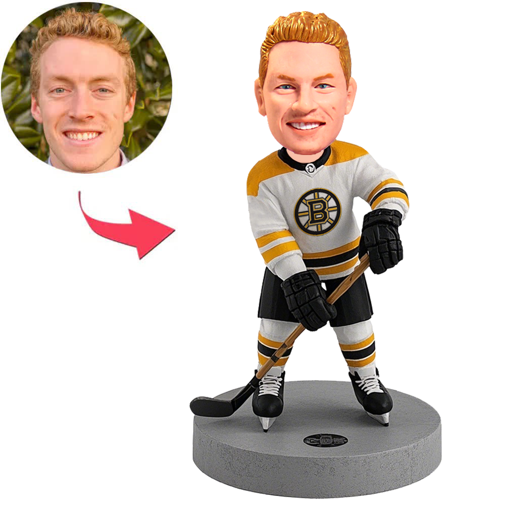 Boston Bruins Ice Hockey Player Custom Bobbleheads