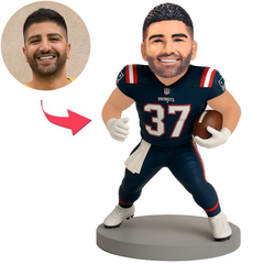 New England Patriots Football Fans Custom Bobbleheads