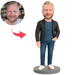 Man in Blue Jeans Custom Bobbleheads