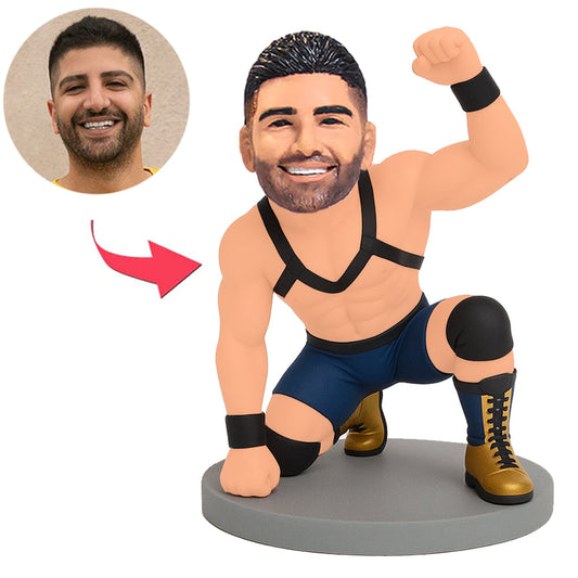 Victory Pose Wrestler Custom Bobbleheads