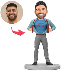 Stay Strong Boss Custom Bobbleheads