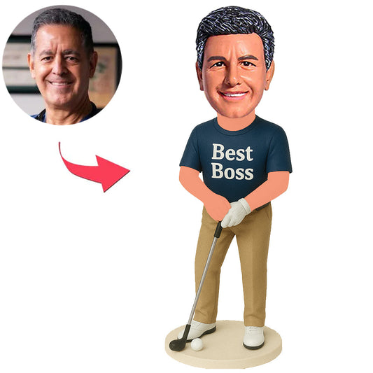 Best Boss Golfer Custom Bobbleheads