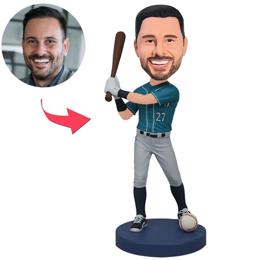 Number 27 Seattle Mariners Baseball Player Custom Bobbleheads