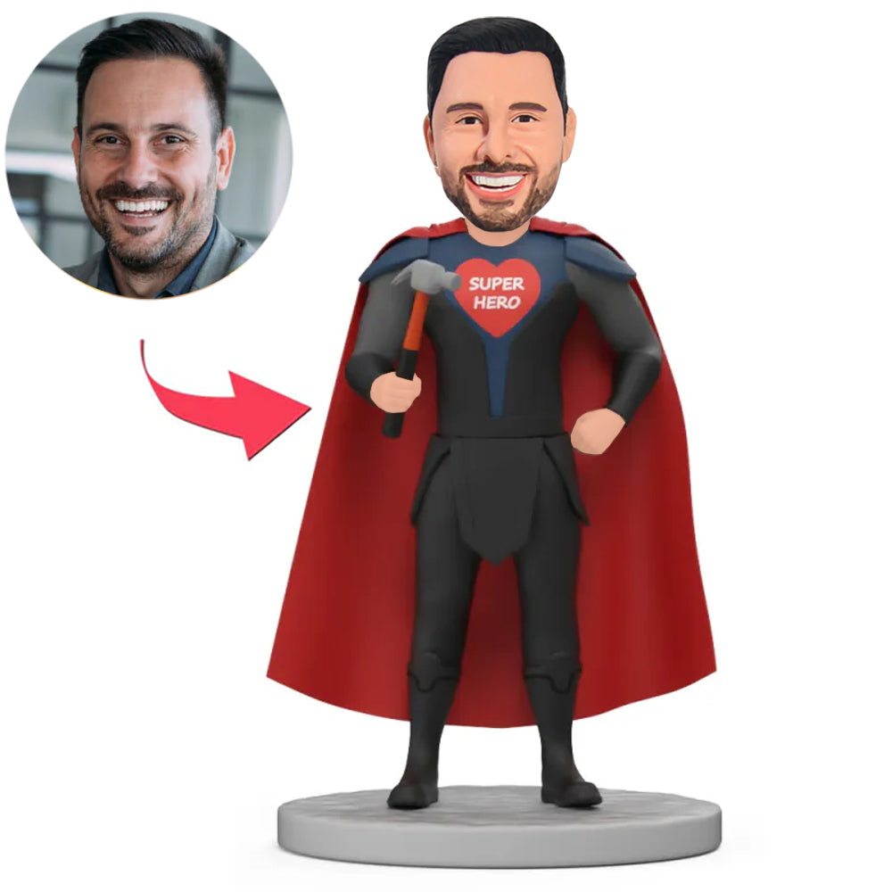 Superman with Hammer Custom Bobbleheads