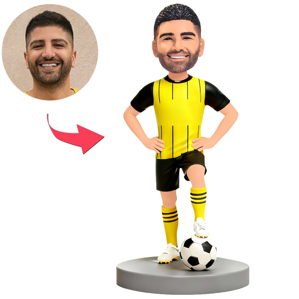 Borussia Dortmund Soccer Fans Custom Bobbleheads