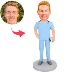 Male Nurse Custom Bobbleheads