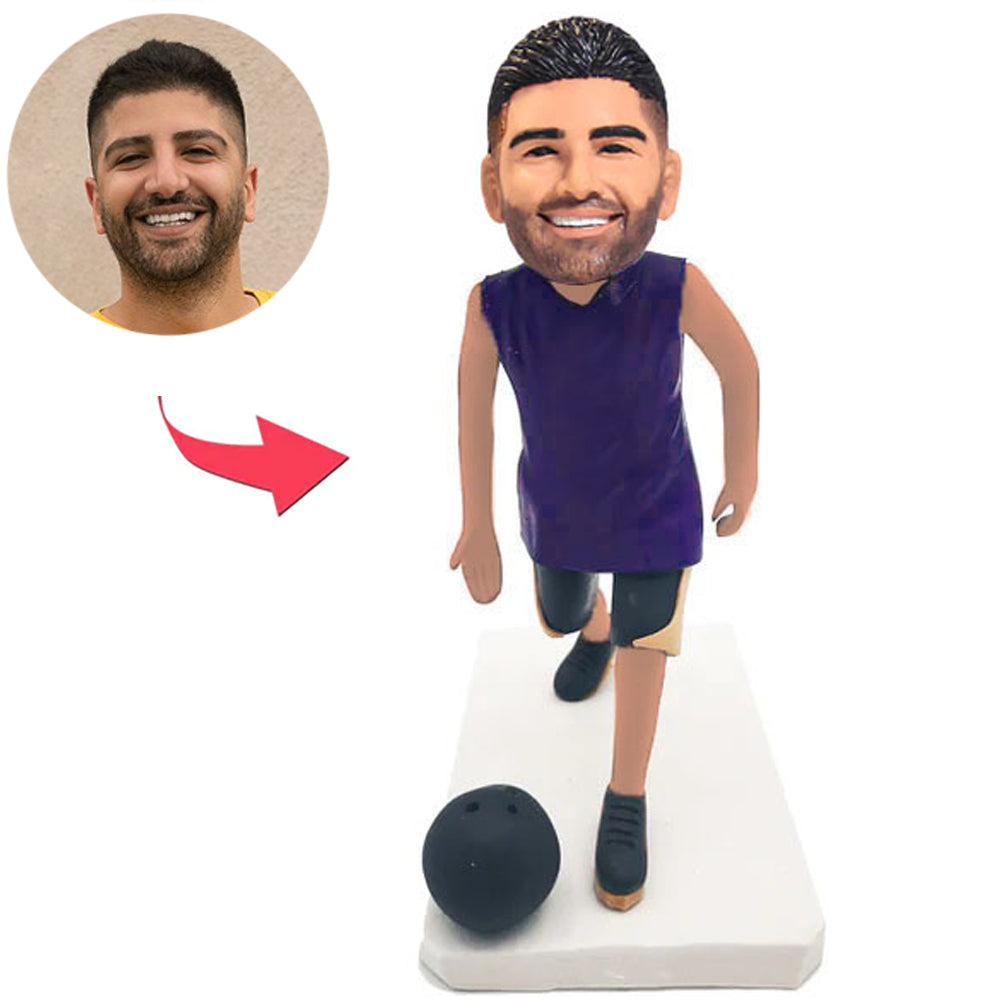 Cool Bowling Man Custom Bobbleheads