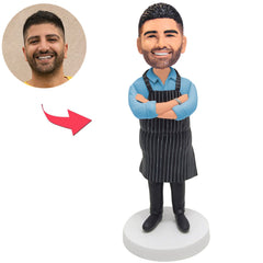 Man in Apron Custom Bobbleheads