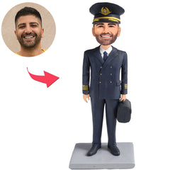 Train Conductor Custom Bobbleheads