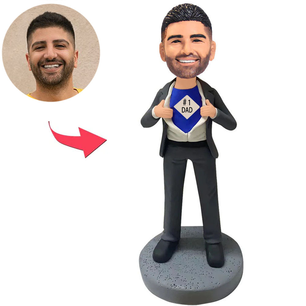 #1 Business Dad Custom Bobbleheads
