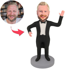 Business Man in Tuxedo Custom Bobbleheads