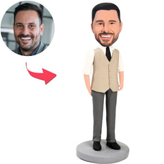 Cool Business Man Custom Bobbleheads