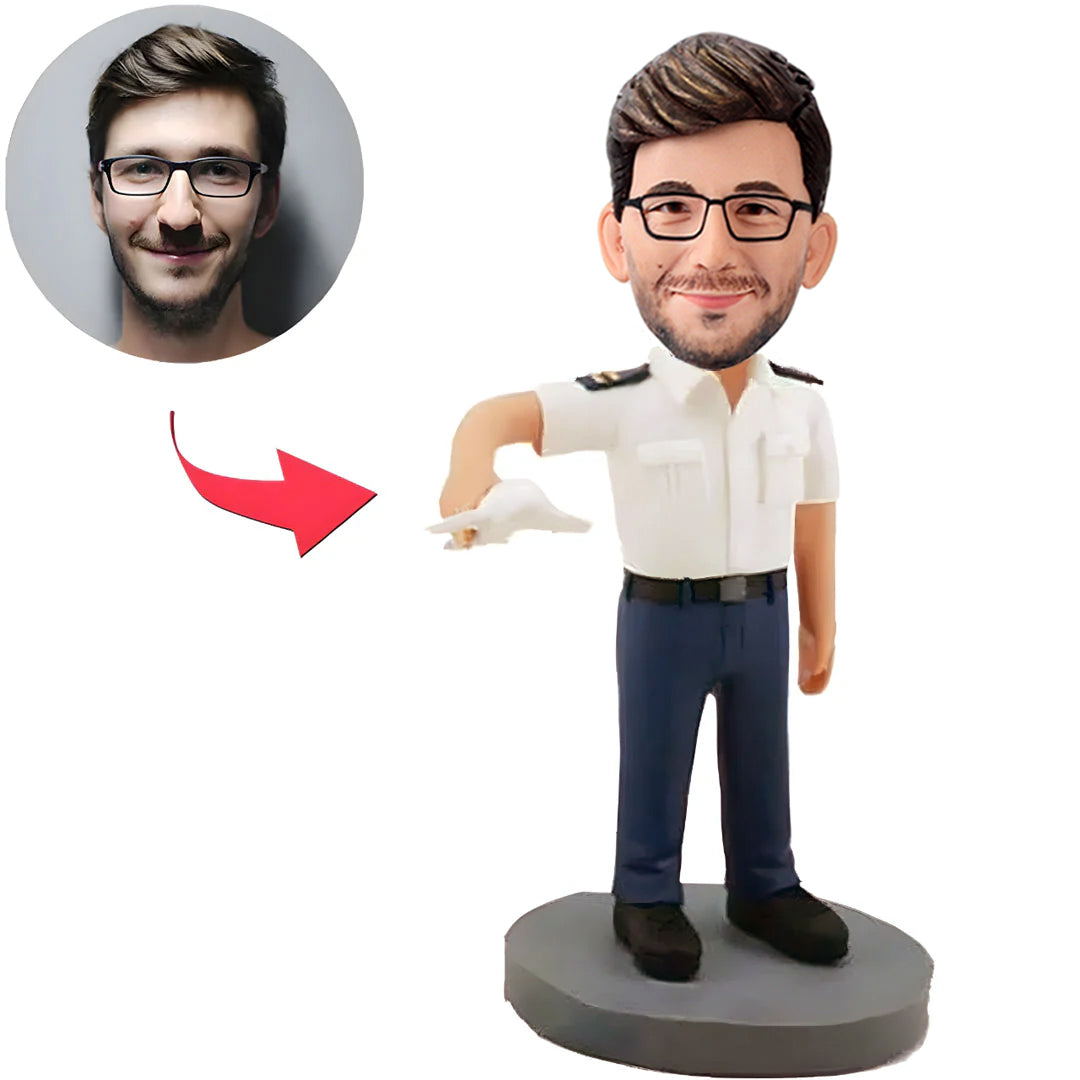 Cool Pilot Custom Bobbleheads