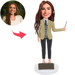 Female Teacher Custom Bobbleheads