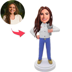 Female Repairman Custom Bobbleheads