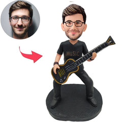 Custom Bobbleheads Music Guitar Man