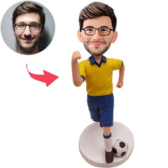Custom Bobbleheads Soccer Player