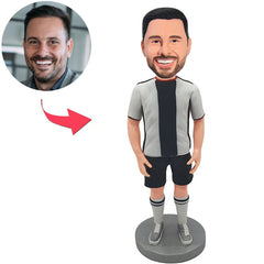 Custom Bobbleheads Casual Happy Man with Sportswear