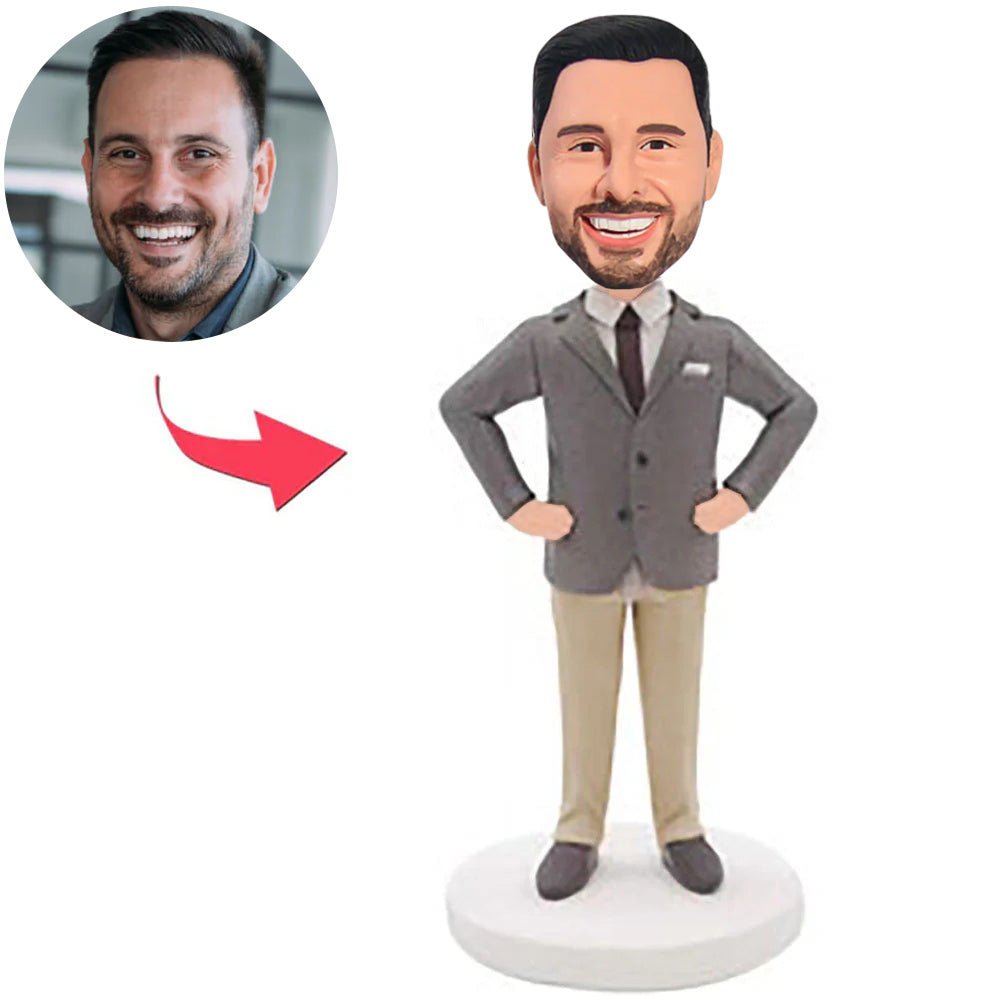Financial Consultant Custom Bobbleheads