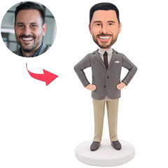 Financial Consultant Custom Bobbleheads