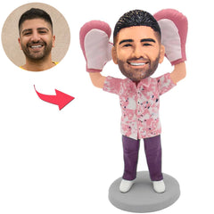 Big Bear Paw Man Custom Bobbleheads