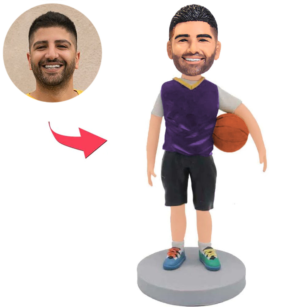 Cool Basketball Boy Custom Bobbleheads