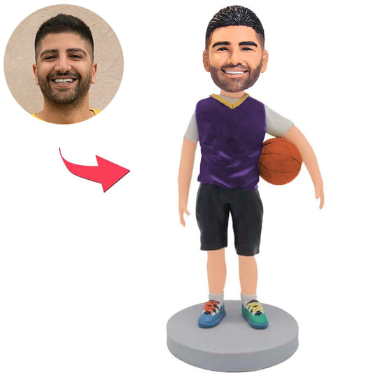 Cool Basketball Boy Custom Bobbleheads