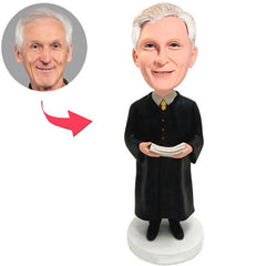 Jesus Follower Black Robe Custom Bobbleheads
