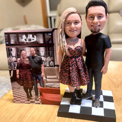 Fully Customizable 2 Person Custom Bobbleheads
