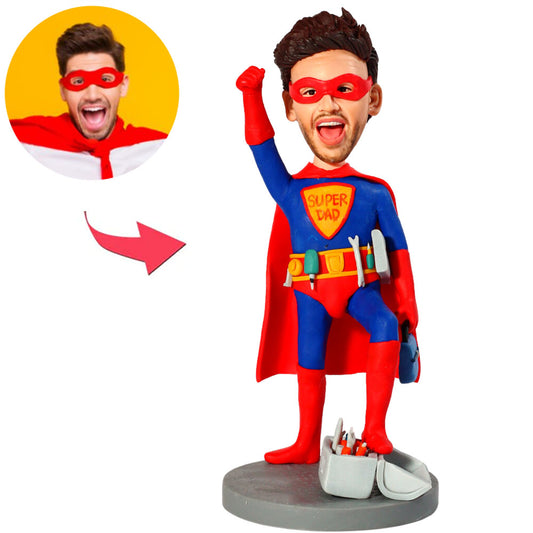 Super Dad Almighty Father Custom Bobbleheads