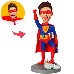 Super Dad Almighty Father Custom Bobbleheads