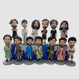 11-13 PCS Custom Bobbleheads Bulk Order Gifts for TV Actors