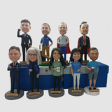 Custom Bobbleheads Employee Gifts with Company Logo Bulk Order