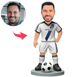 LA Galaxy Soccer Player Uniform Custom Bobbleheads