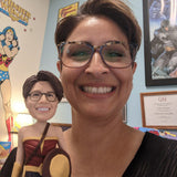 Popular Super Mom Custom Bobbleheads With Text