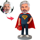 Super Dad with Tool Box Custom Bobbleheads